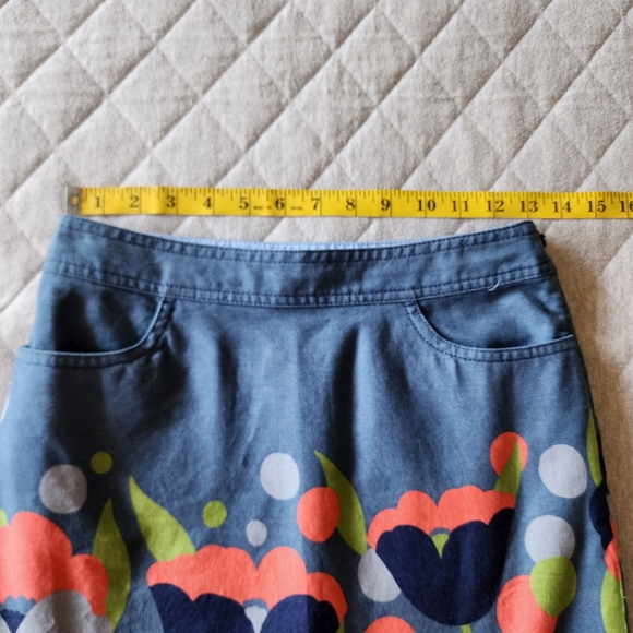 Boden Floral Pencil Skirt 2R - Picture 7 of 9
